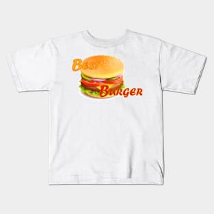 Best Burger Design Kids T-Shirt